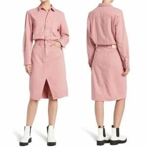 NWT rag & bone Dusty Rose Denim Dress